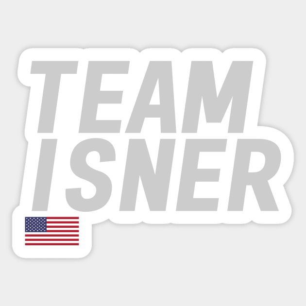 Team John Isner Sticker by mapreduce